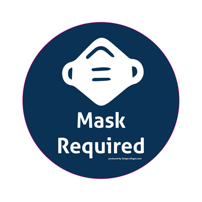 Mask Required Window Graphic